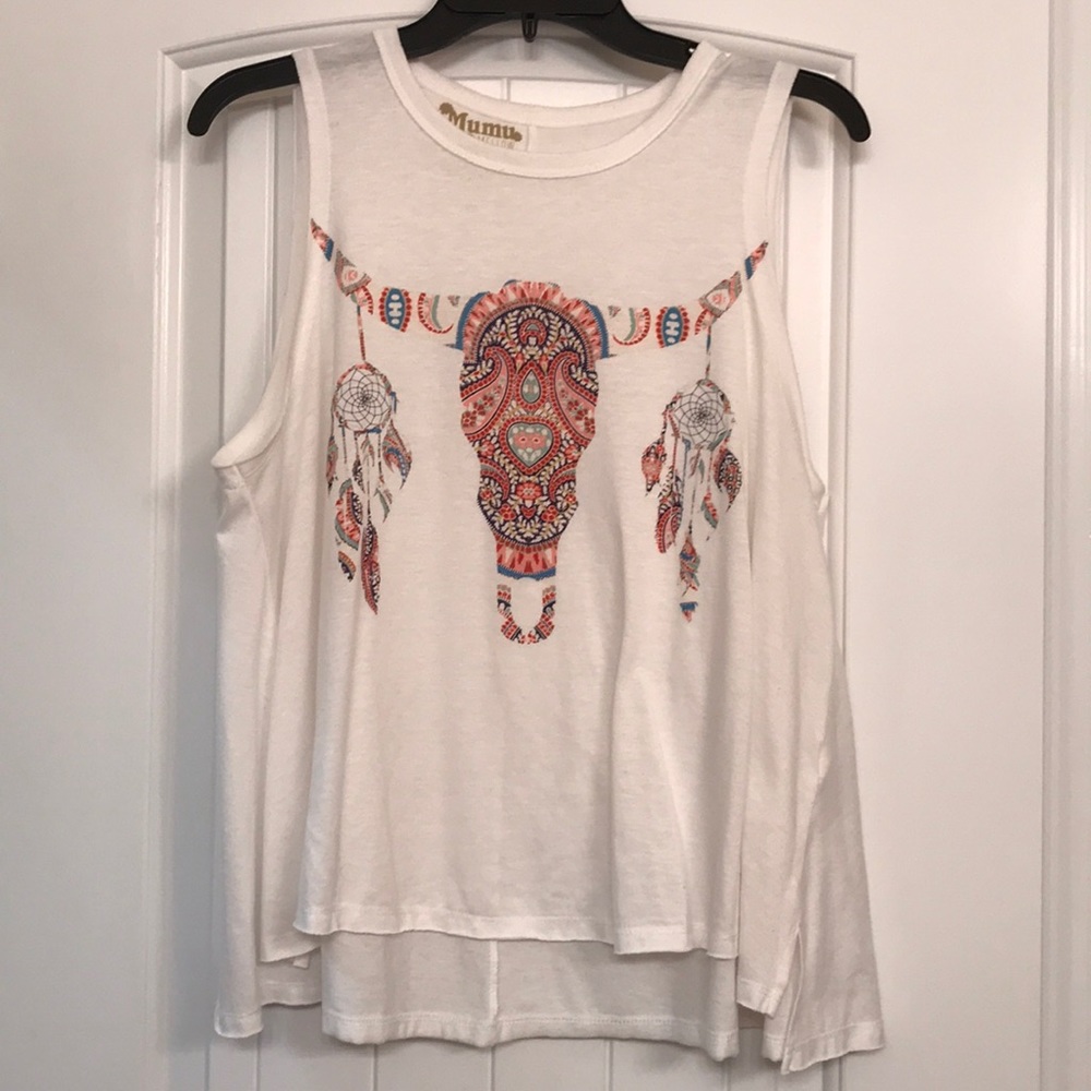 Show Me Your Mumu Graphic Tank XS